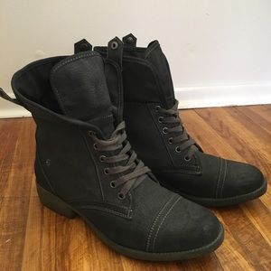 Grey Rocketdog Combat Boots